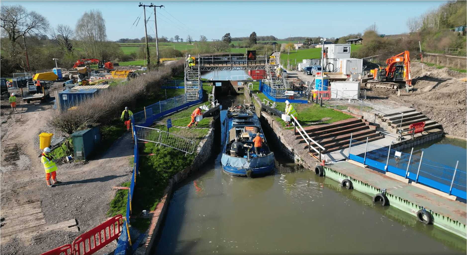 Crofton Lock Reopened April 2023 1
